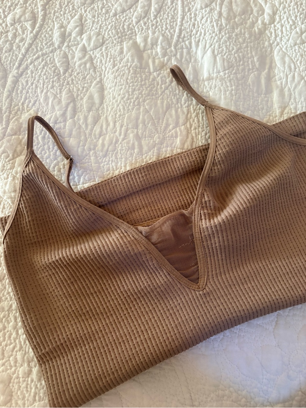 Intimately by Free People Ribbed Tank Cami XS/S